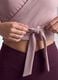 Pink ribbed stretch-cotton wrap top ALTAVIA STUDIO_3