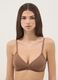 Reggiseno a triangolo beige con imbottitura rimovibile in tessuto elasticizzato_0