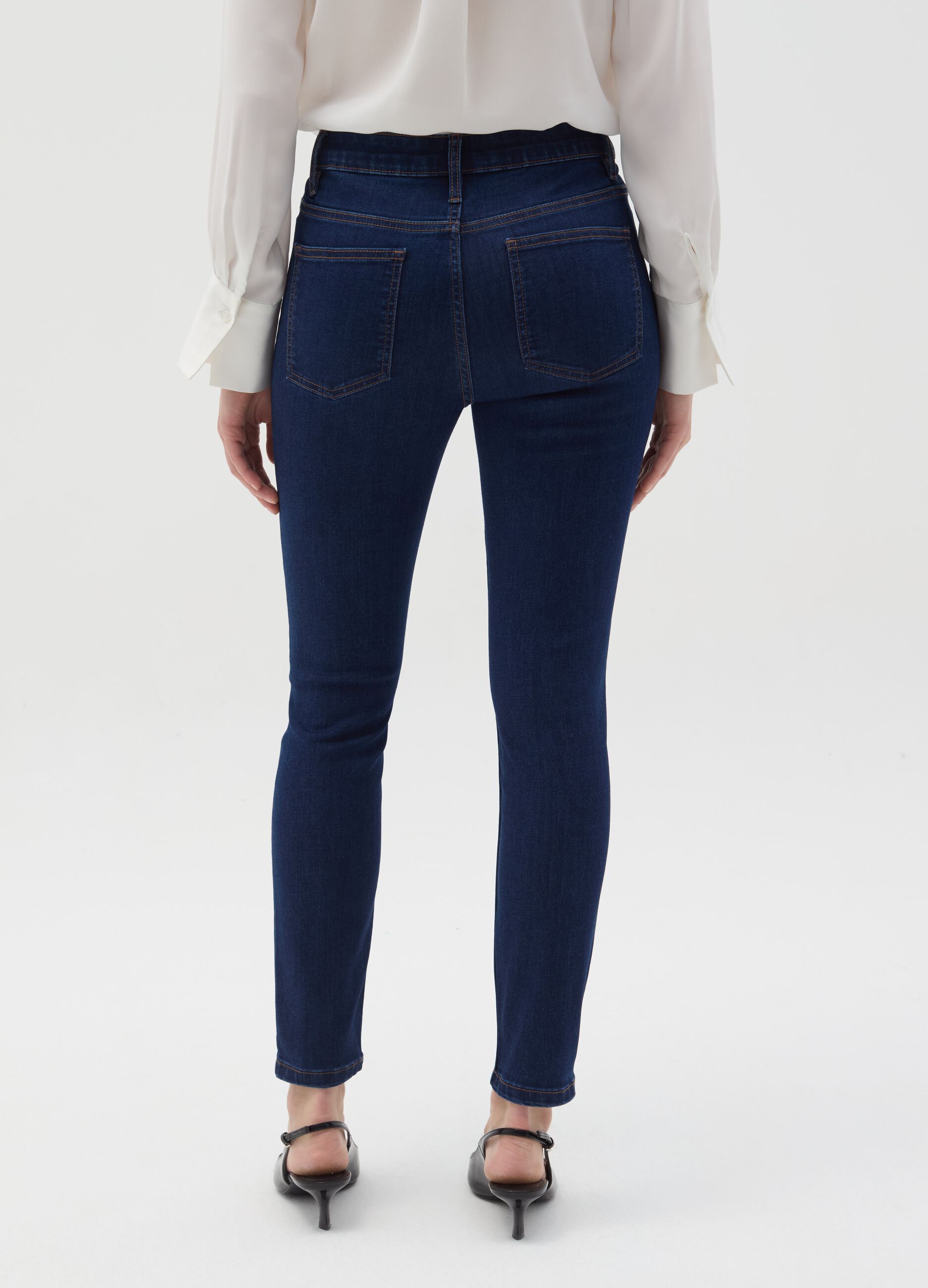 Skinny-fit jeans with five pockets