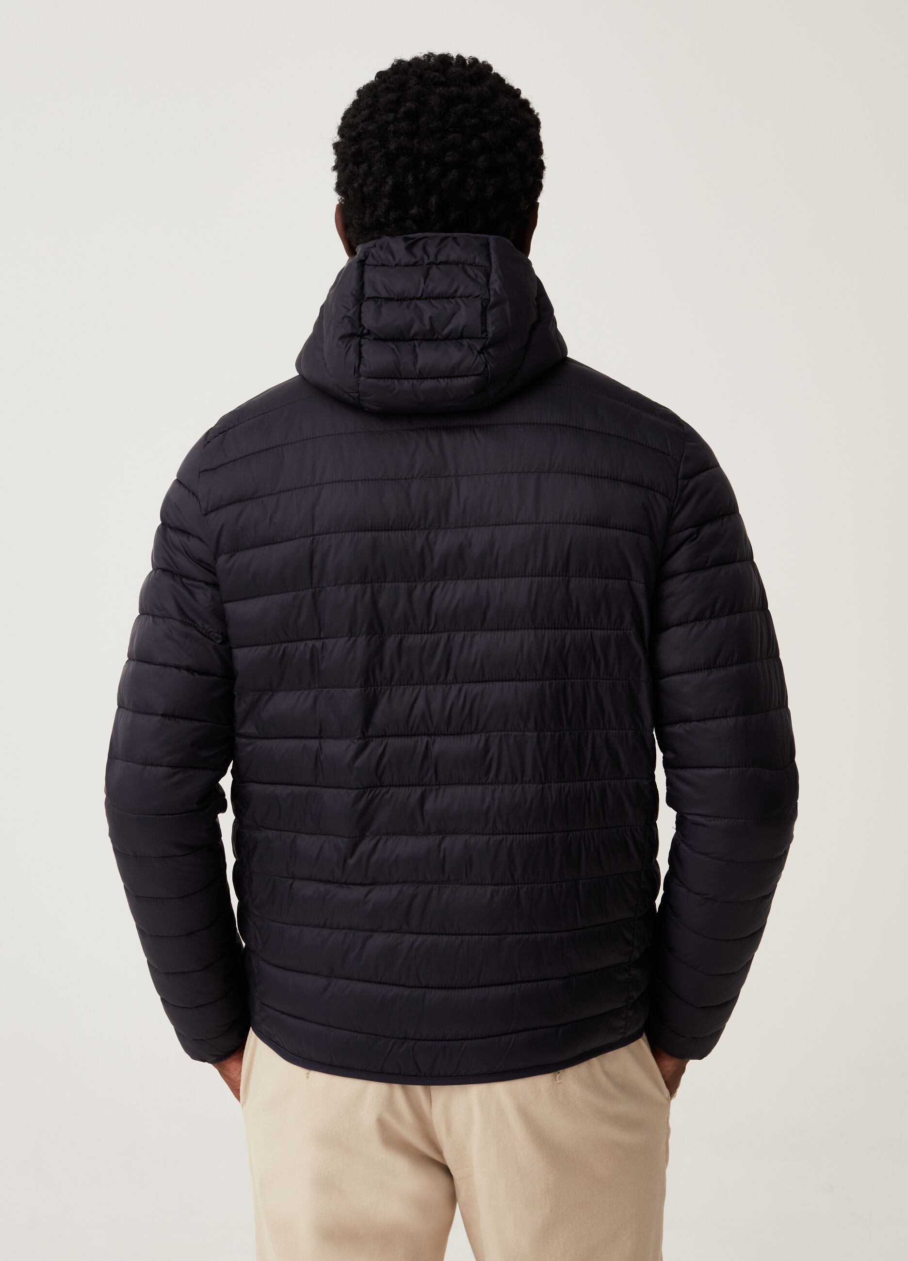 Ultra-light down jacket with hood