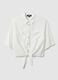 White pure viscose regular fit shirt_4