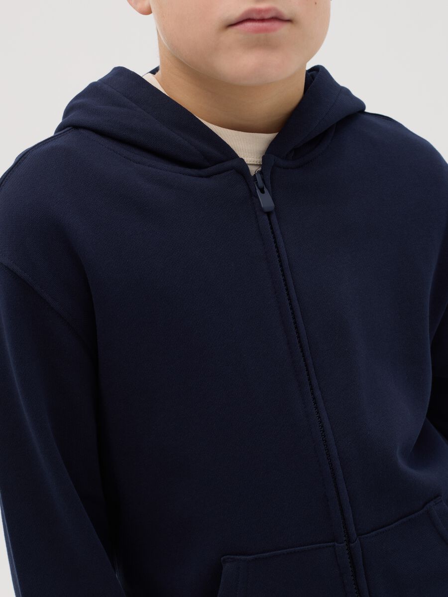 French terry full-zip hoodie_1
