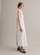 White pure cotton shirt dress_1