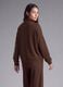 Brown stretch modal crew-neck sweatshirt ALTAVIA STUDIO_2