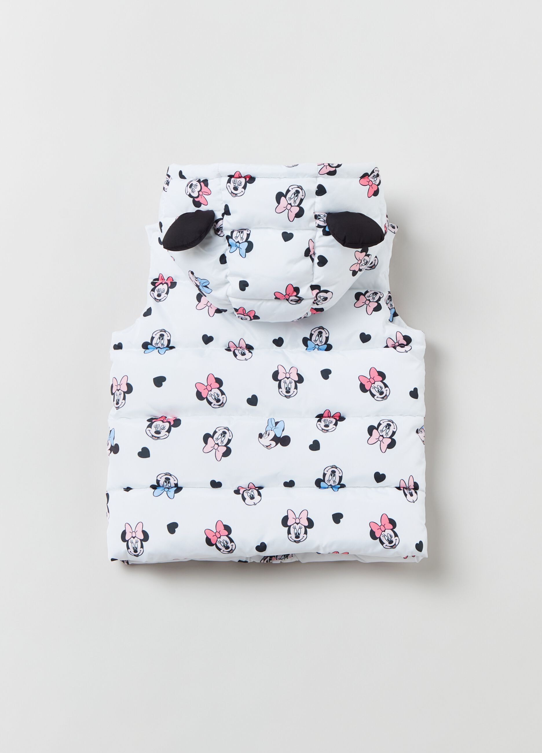 Gilet trapuntato con stampa Minnie_1