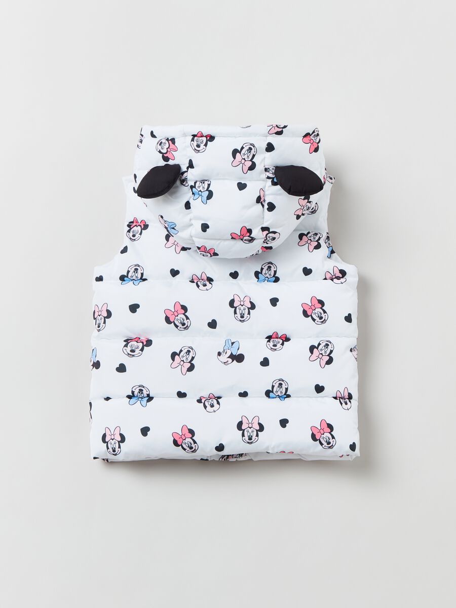 Gilet trapuntato con stampa Minnie_1
