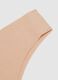 Beige cotton thong briefs with regular fit_5