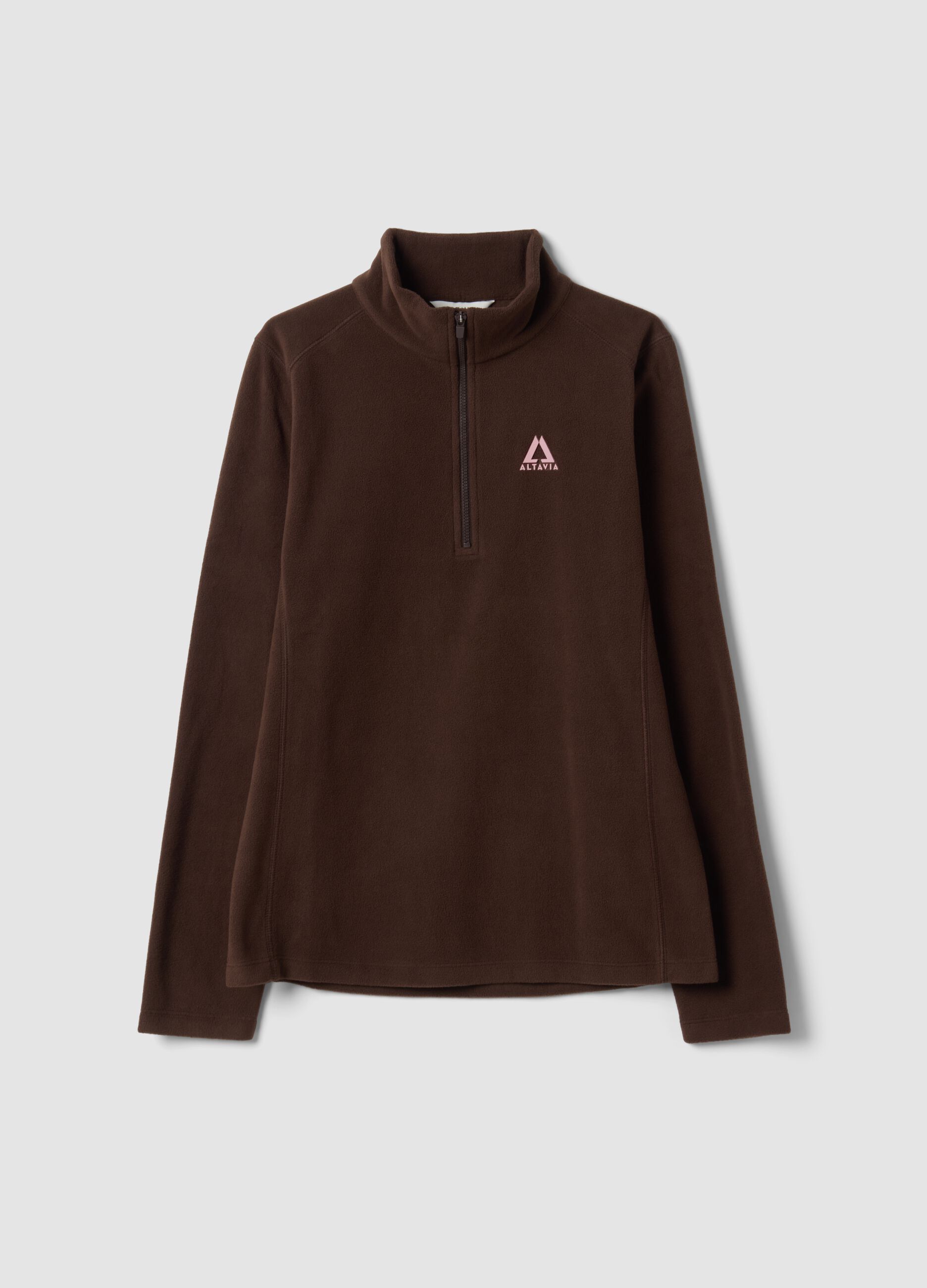 Pile Half Zip Traspirante ALTAVIA WITH DEBORAH COMPAGNONI