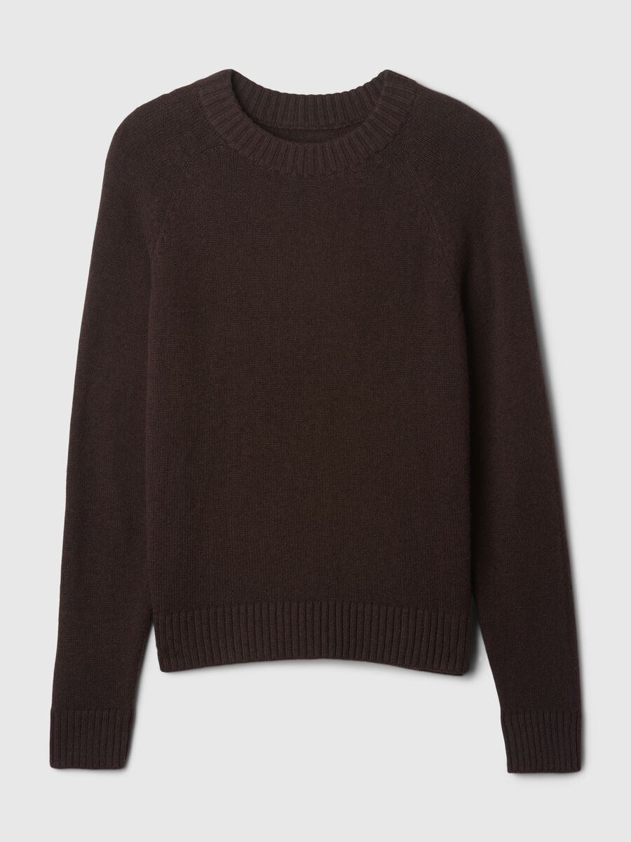 Pullover with round neck and raglan sleeves_3