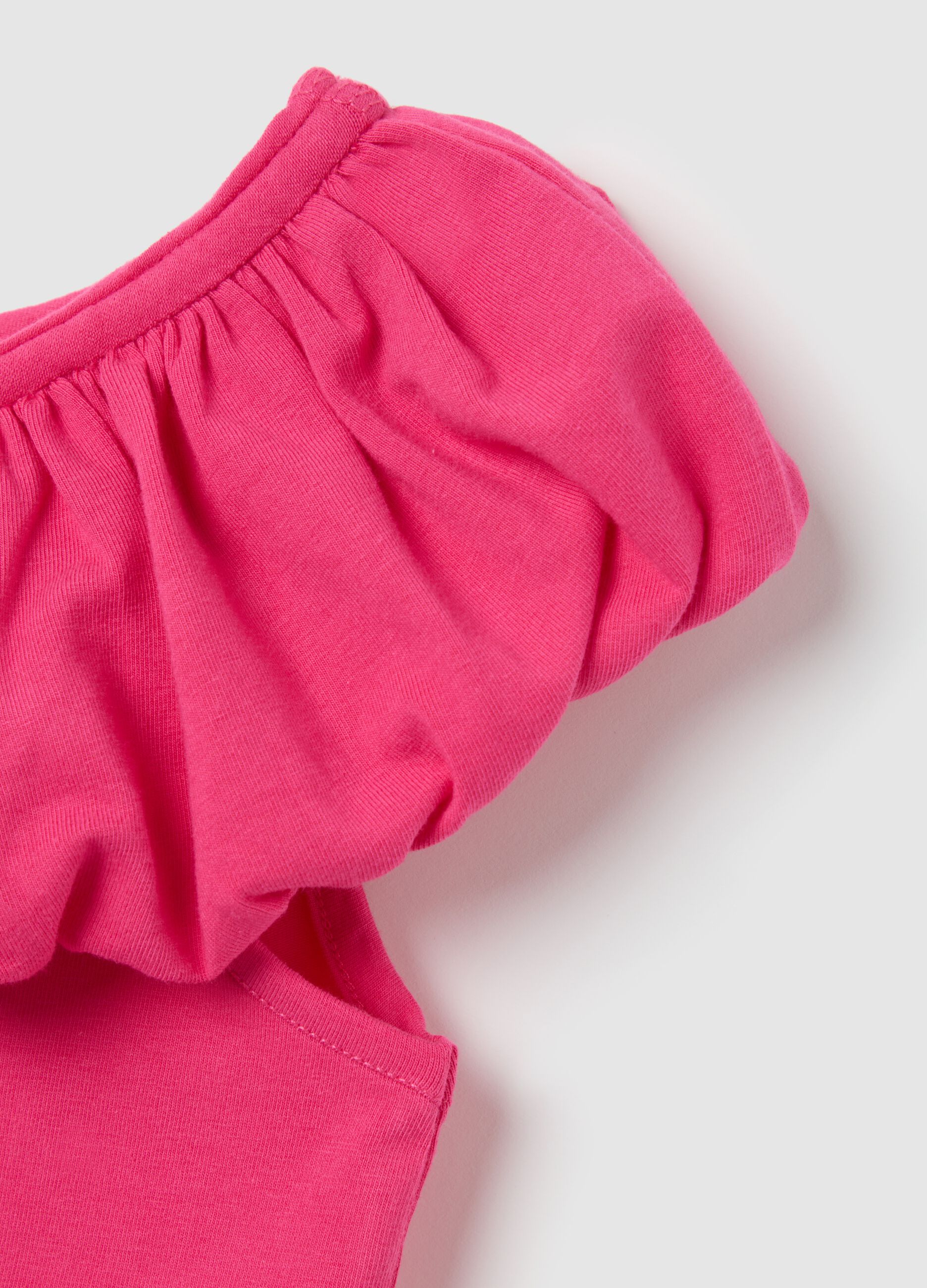 Pink Ruffled T-shirt OVS Kids