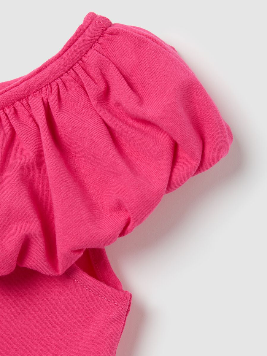 Pink Ruffled T-shirt OVS Kids_3