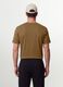 Brown pure organic cotton jersey T-shirt, regular fit_3