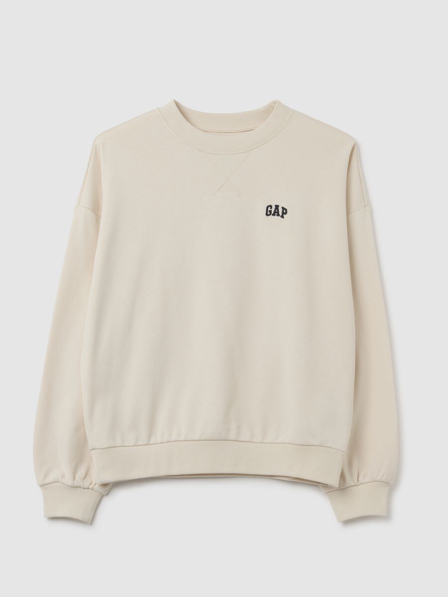 Boxy sweatshirt with embroidered logo_2