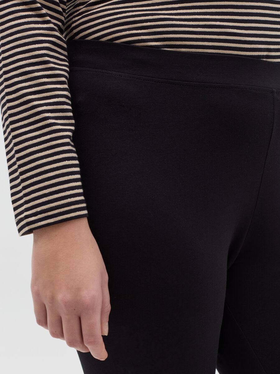 Curvy leggings in stretch cotton_2