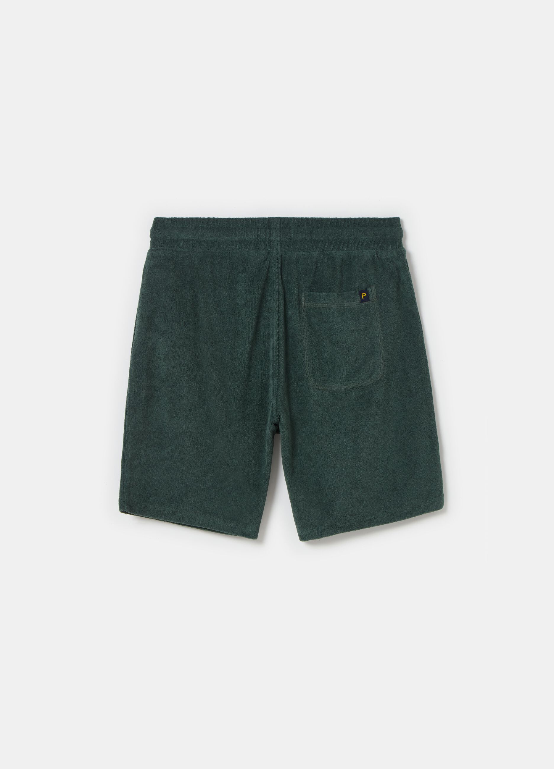 Bermuda jogger in French Terry reverse