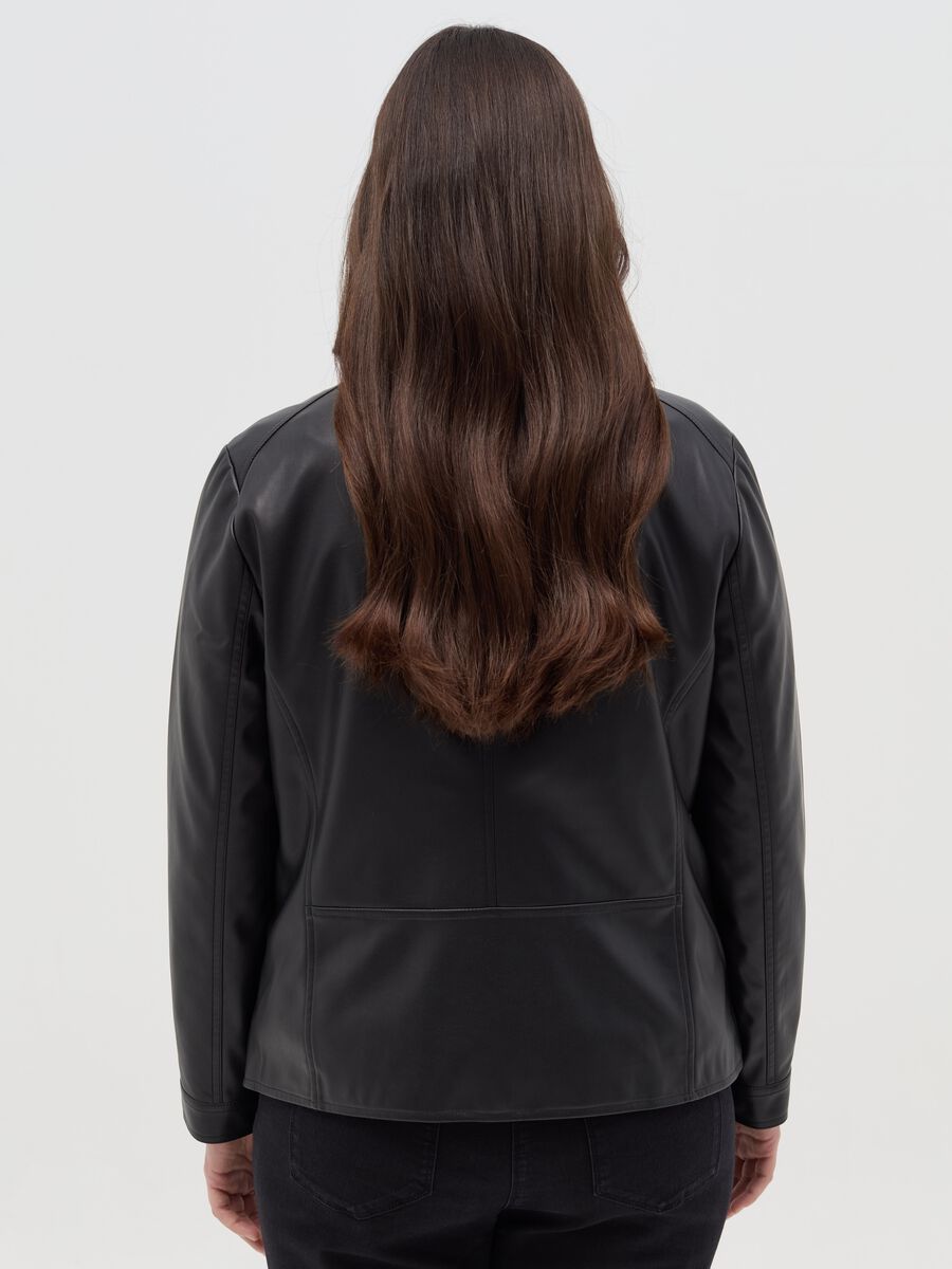 Curvy full-zip biker jacket_3