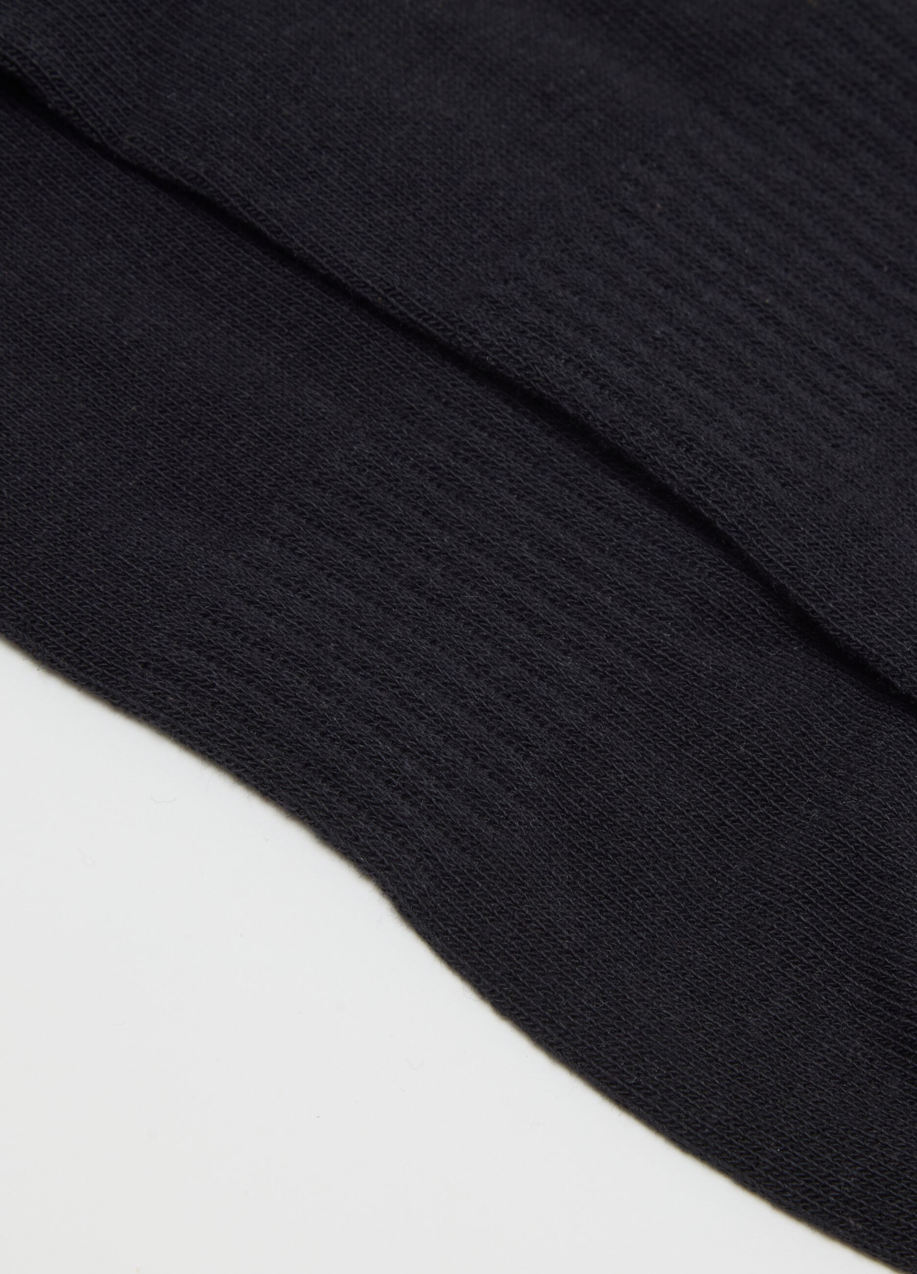 Set of Black Cotton Socks