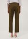 Pantaloni verdi in cotone elasticizzato slim_2