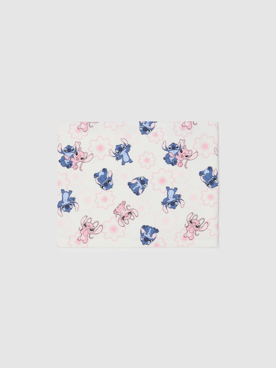 Multicolour Stretch Cotton Scarf for Girls with Print_0