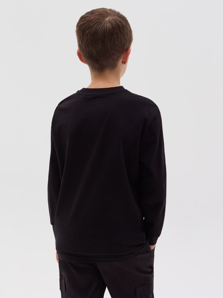T-shirt a maniche lunghe stampa Venom_2