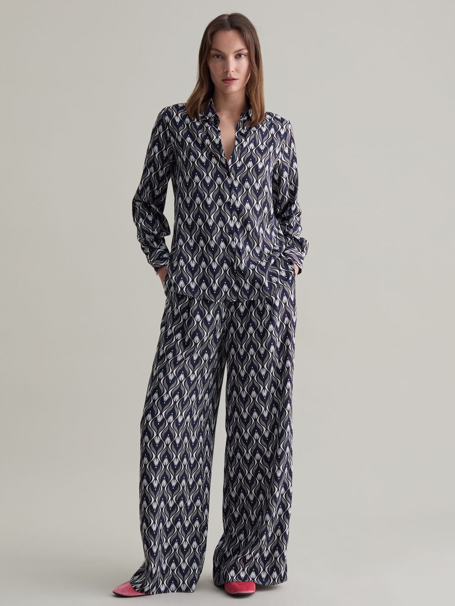 Shirt with liberty pattern print_1
