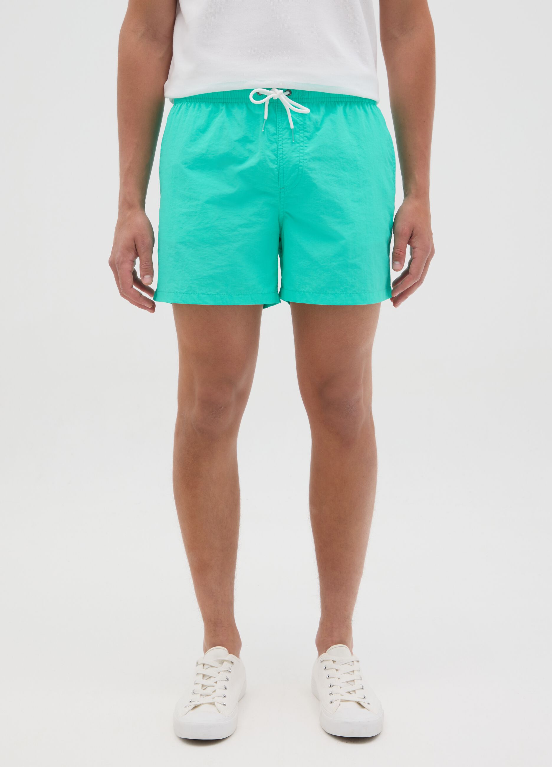 Ovs Mixed Fabric Swim Boxers