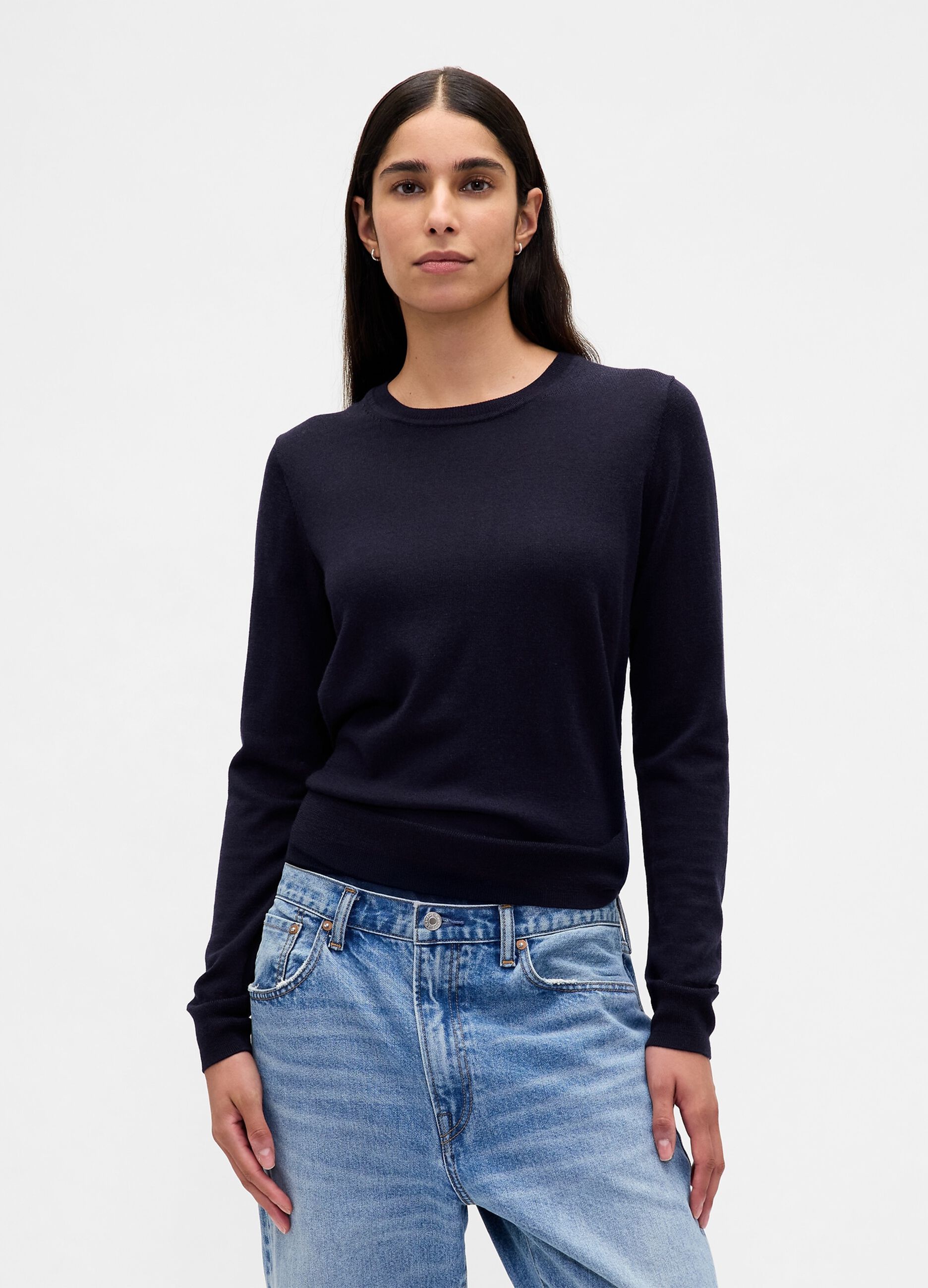 Blue Wool Sweater