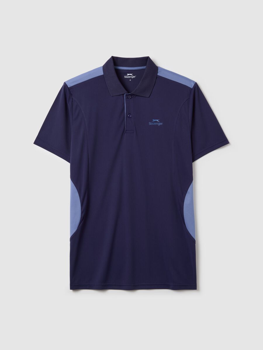 SLAZENGER polo shirt in technical fabric_4