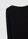 Black Stretch Fabric T-Shirt Regular Fit_5