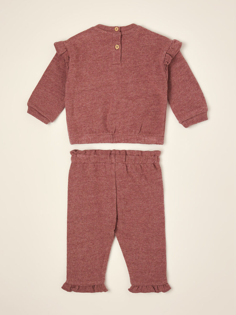 IANA baby girl jersey jogging set_1