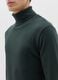 Interlock cotton T-shirt with high neck_2