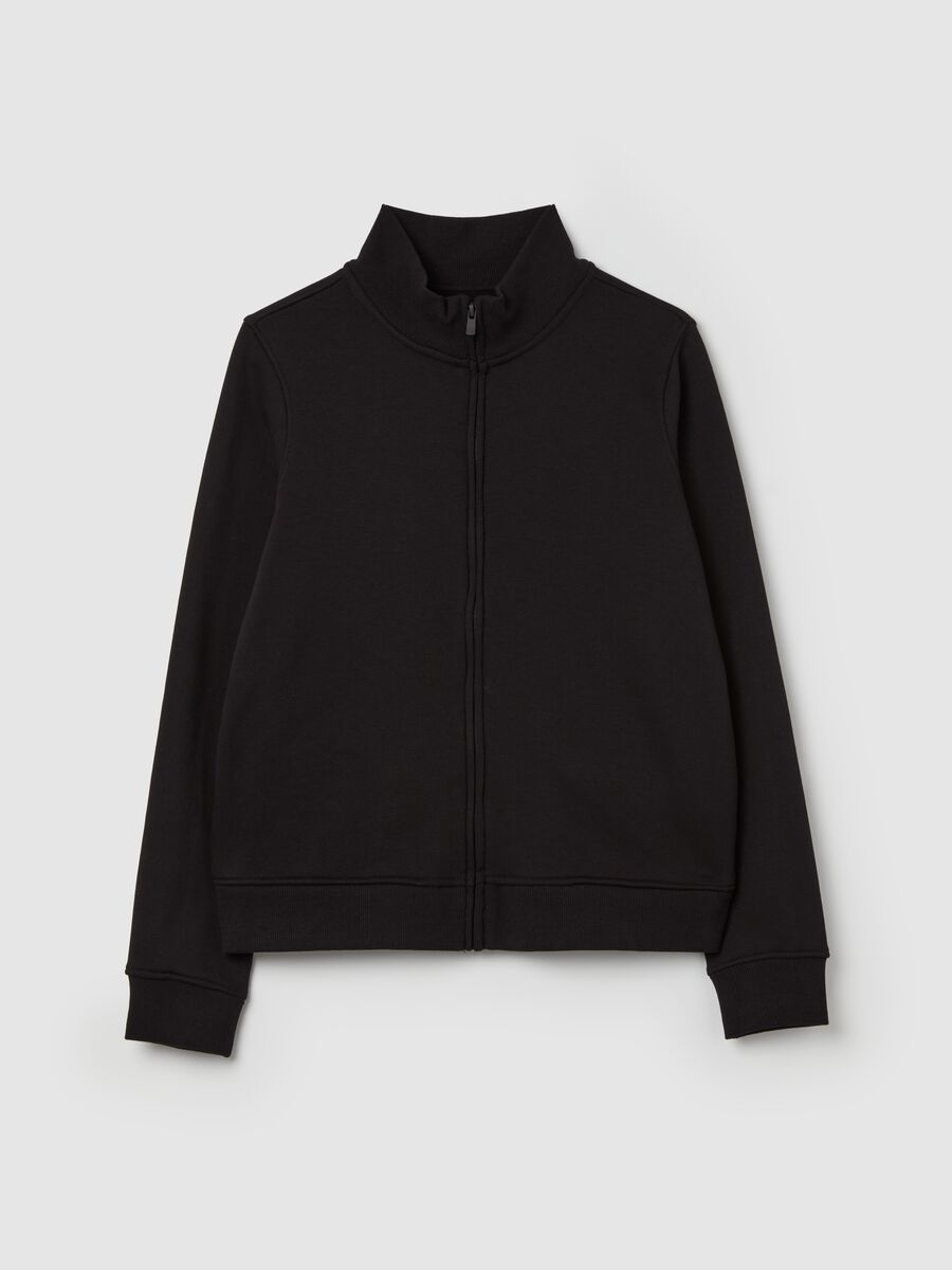 Full-zip Essential a collo alto_4