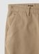 Beige pure cotton barrel-fit chino trousers_5
