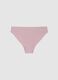 Women's pink stretch blend brief regular fit_4