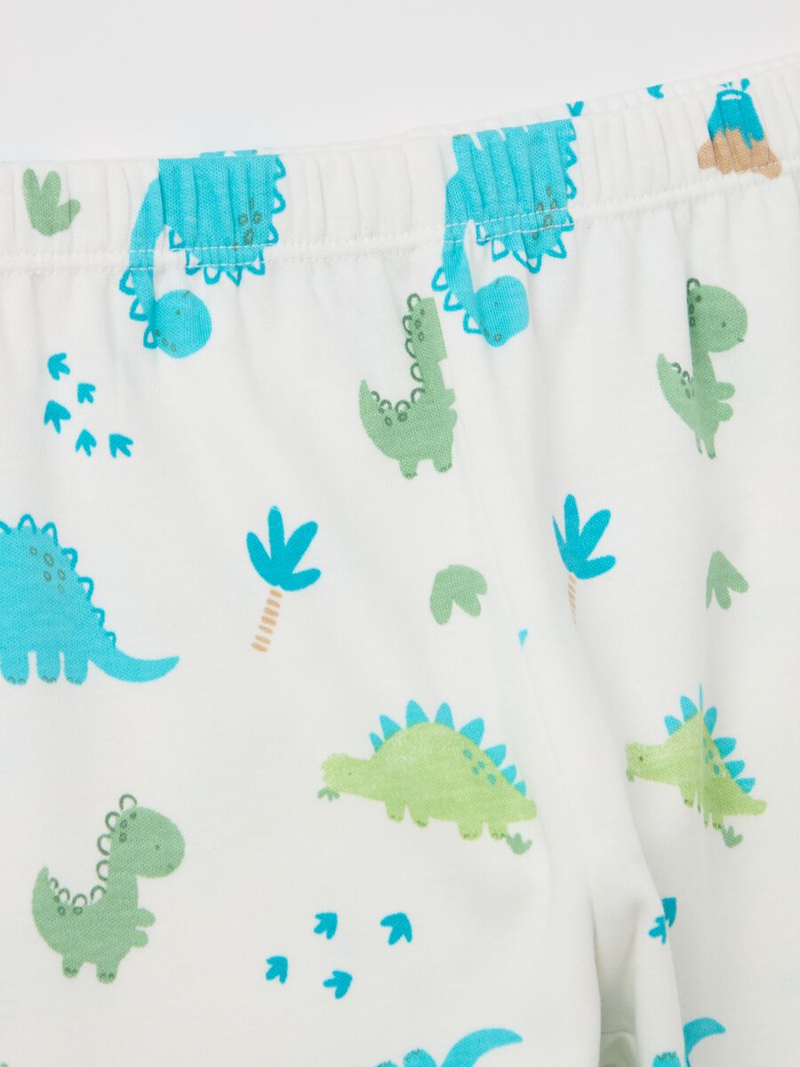 Long pyjamas with dinosaurs print_3