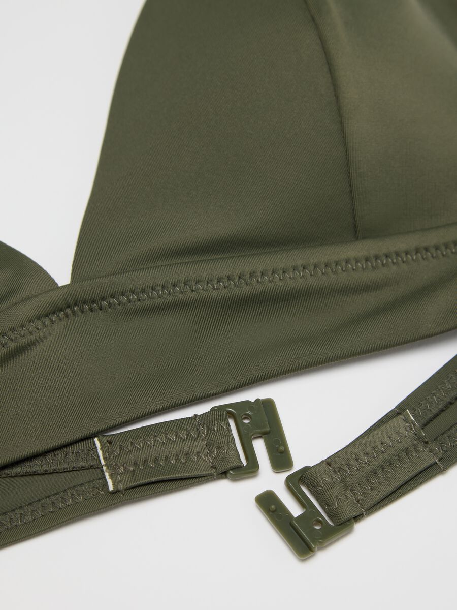 Green triangle bikini top_5