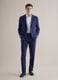 Blue Slim Fit Jacket with Notched Lapel_1