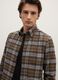 Long sleeve multicolour shirt in pure cotton regular fit with checks_4