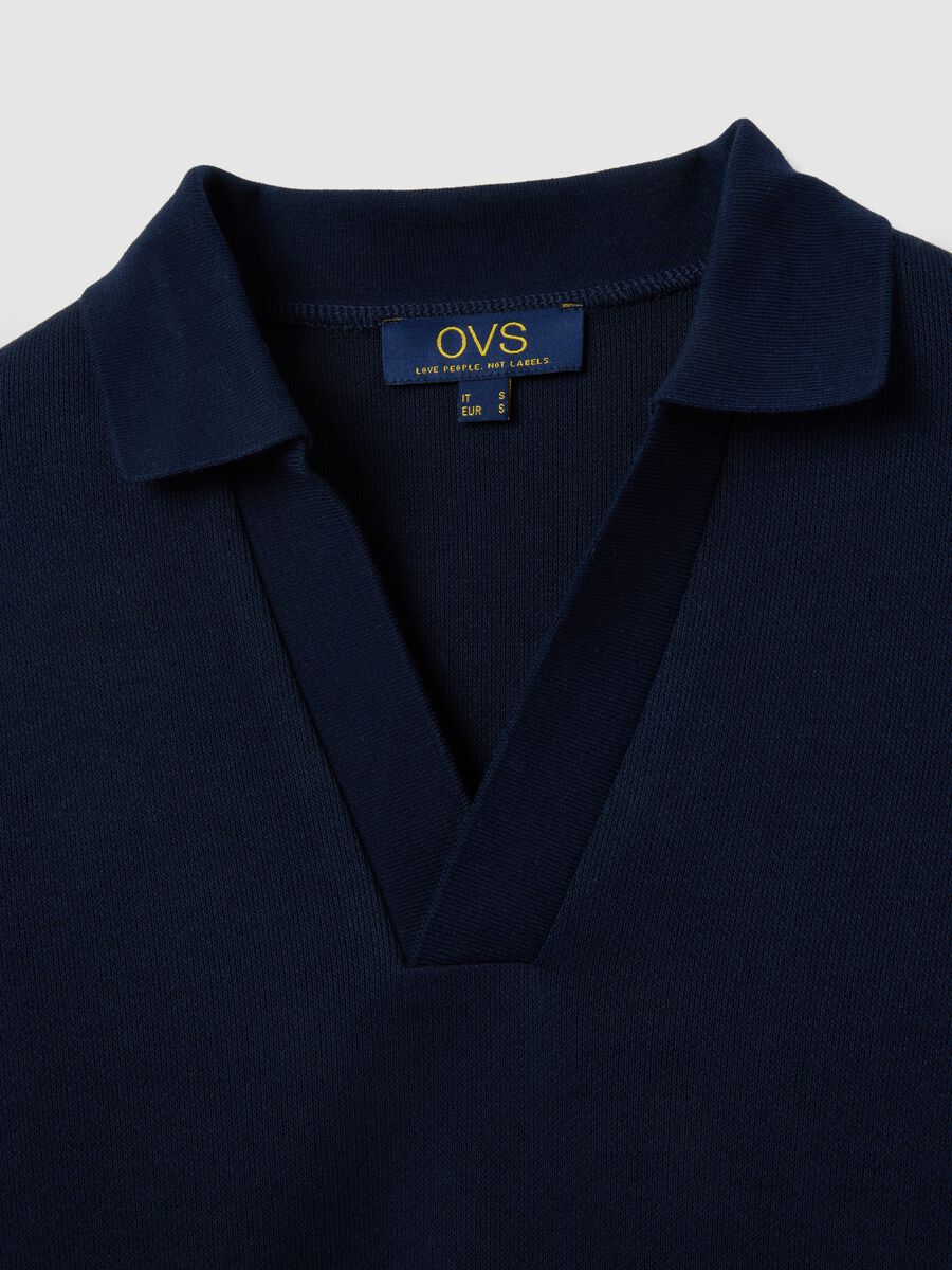 Black Long Sleeve Polo_5