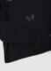 Black pure organic cotton crew-neck T-shirt_3