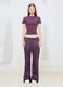 Sun-Faded Burgundy Flare Sweatpants_4