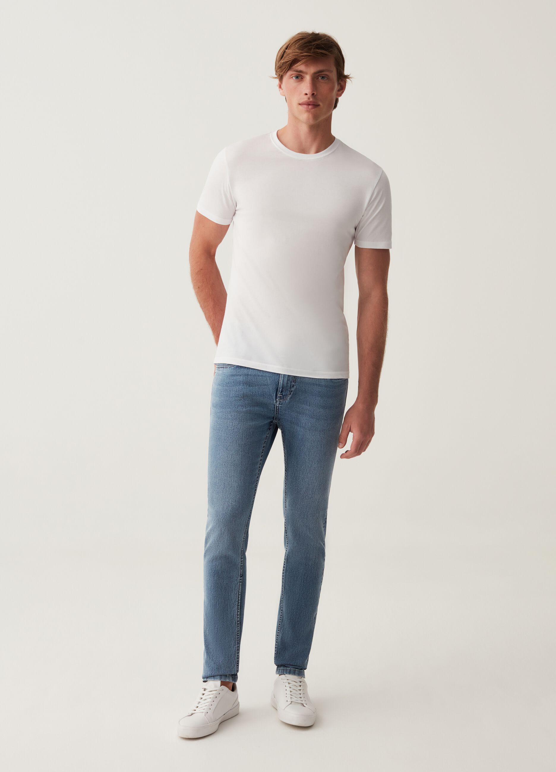Jeans super skinny fit cinque tasche_0