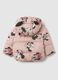 Baby Girl's Pink Padded Jacket, Regular Fit_1