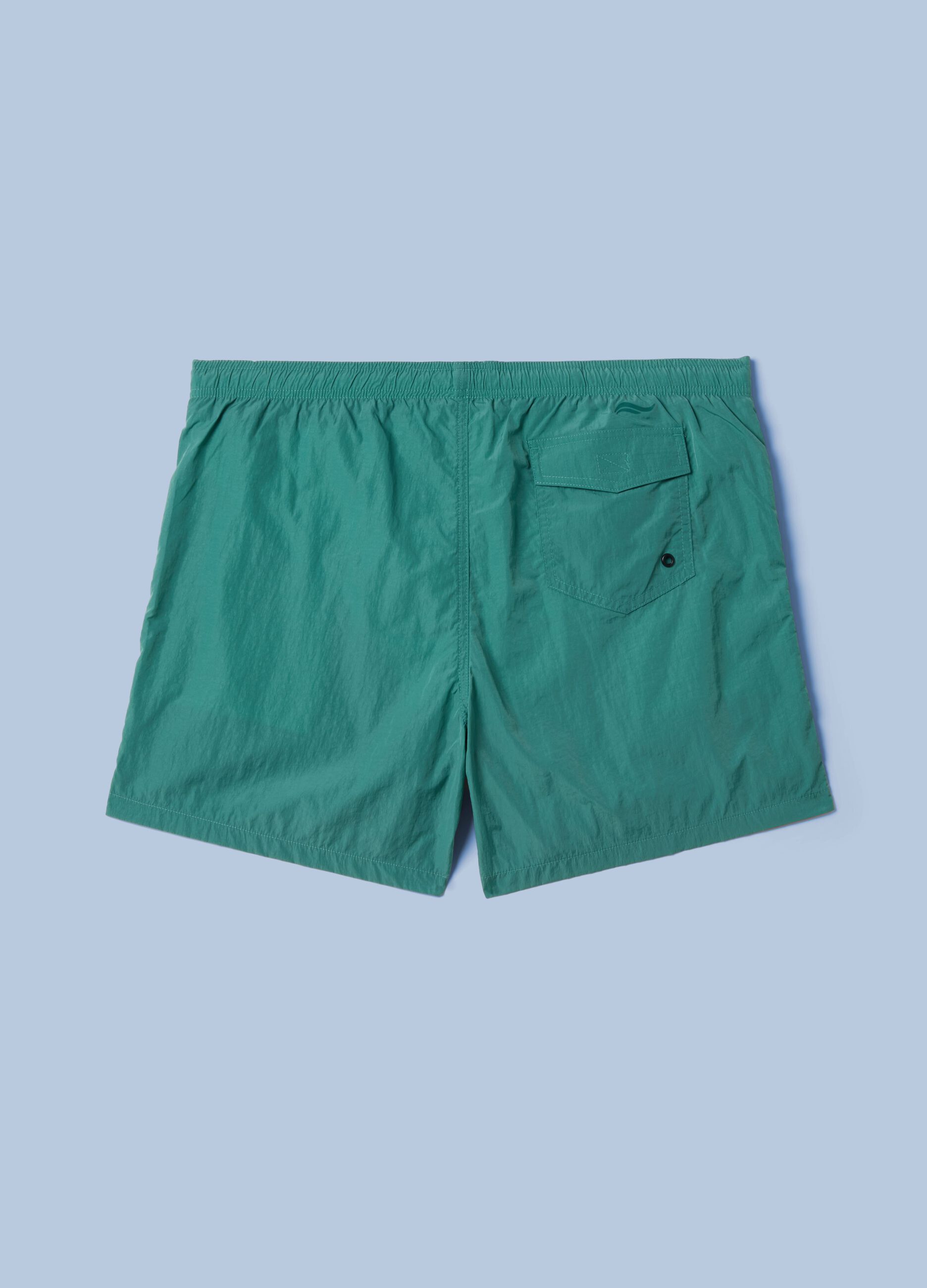 ALTAVIA SAILNG green boxer swim shorts with elasticated waistband