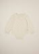 White baby bodysuit_0