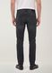 Black slim-fit stretch cotton denim jeans_1