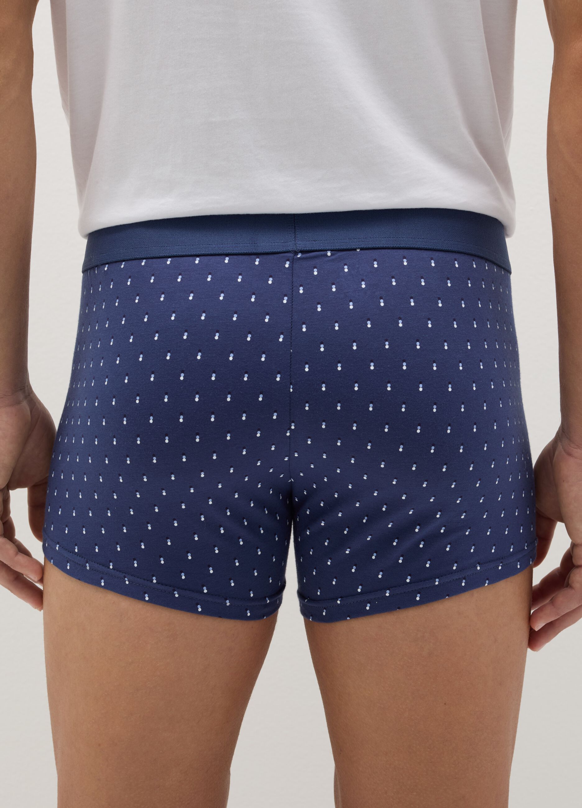 Tripack boxer con micro fantasia