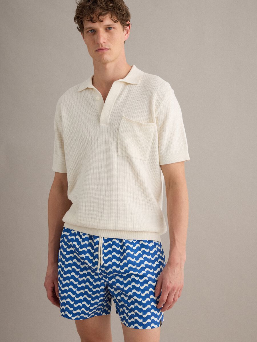 Boxer mare blu con fantasia ondulata_0