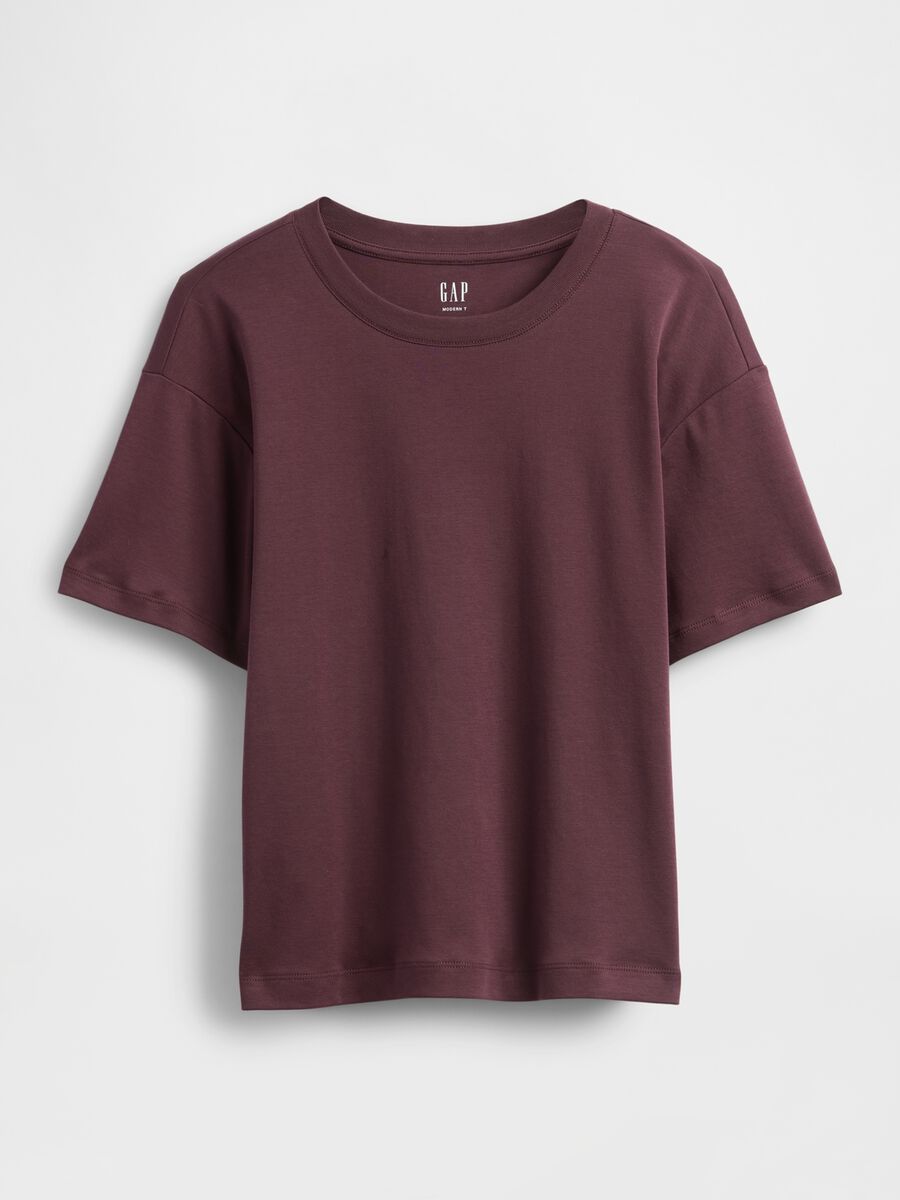 Purple Cotton T-shirt_3