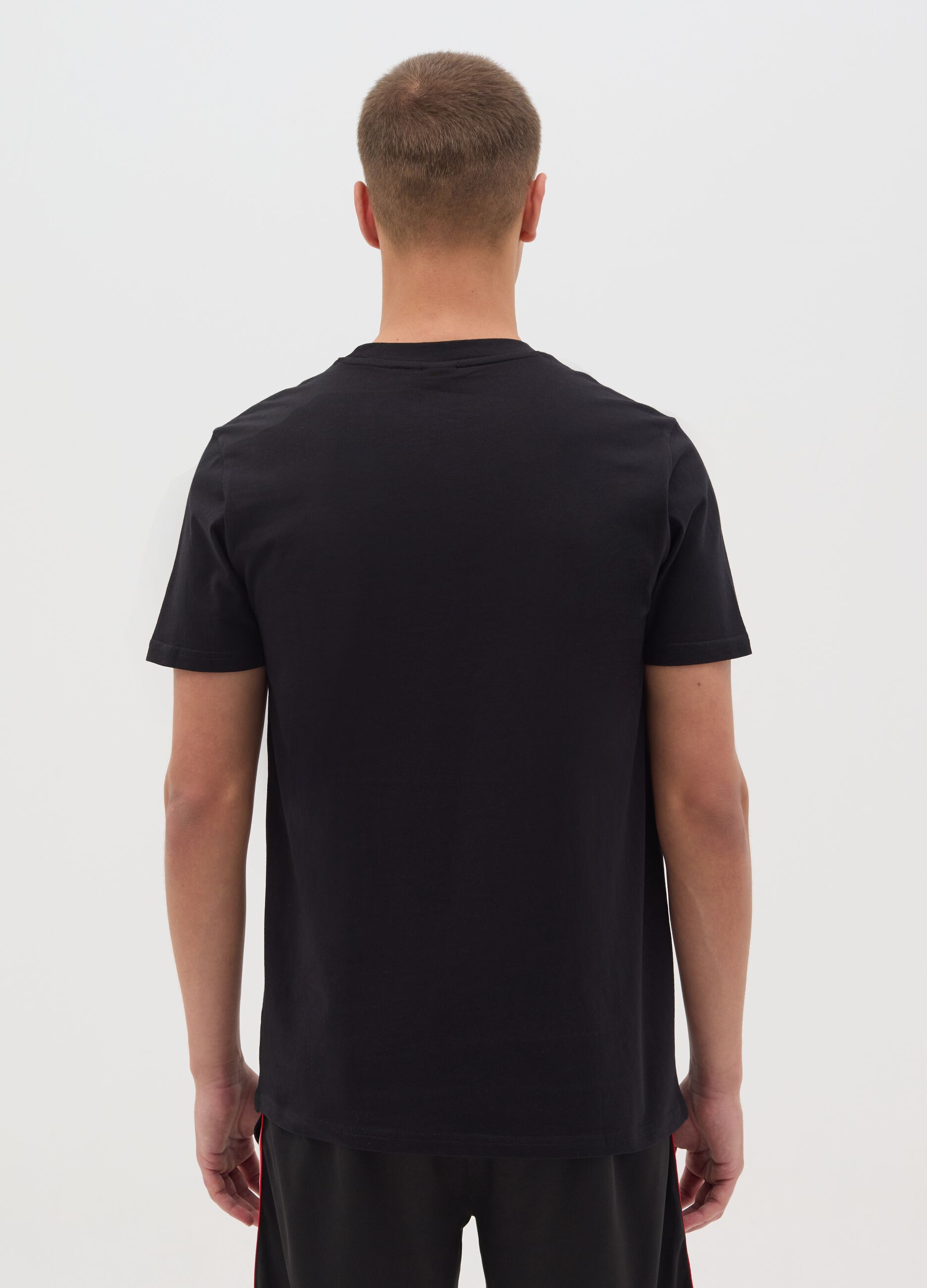 Black Everlast Cotton T-shirt